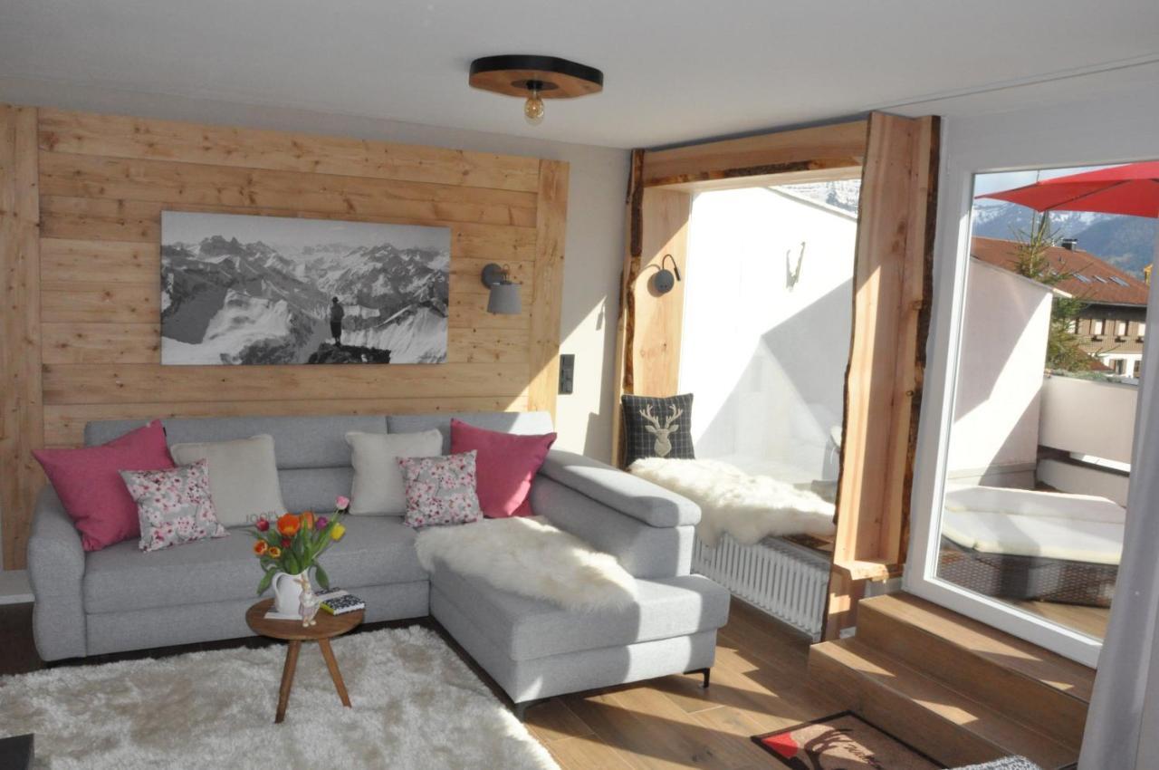 Almi - Alpenglueck Traumhafte Whg.M.20Qm Dachterr. Apartment Оберщауфен Екстериор снимка